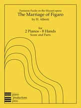 The Marriage of Figaro piano sheet music cover